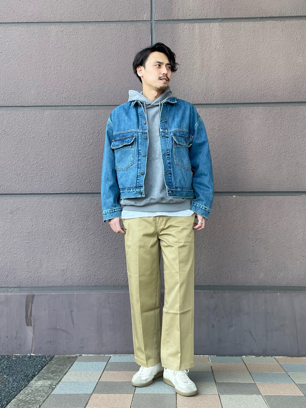 リーバイス　デニムジャケット　stay loose trucker Levi's（リーバイス）の「STAY LOOSE トラッカージャケット HANG