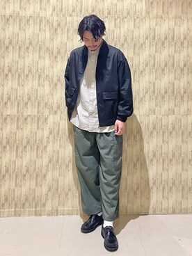 「BACK NUMBER（バックナンバー）のアイテム（その他アウター）」を使った、kawabataさん（メンズ・175cm）の春コーディネート
