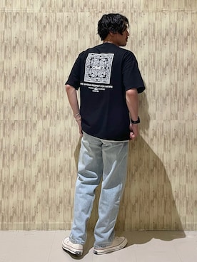 「CAMP7（キャンプセブン）のアイテム」を使った、kawabataさん（メンズ・175cm）の春コーディネート