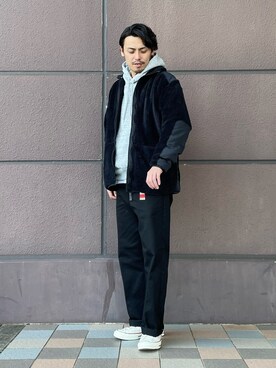「BACK NUMBER（バックナンバー）のアイテム（その他アウター）」を使った、kawabataさん（メンズ・175cm）の冬コーディネート