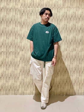 「CAMP7（キャンプセブン）のアイテム」を使った、kawabataさん（メンズ・175cm）の春コーディネート