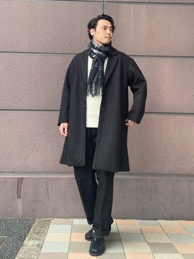 「BACK NUMBER（バックナンバー）のアイテム（ジャケット/アウター）」を使った、kawabataさん（メンズ・175cm）の冬コーディネート