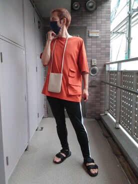 「Alite cloth（アリーテクロス）のアイテム」を使った、エース（ace）さん（メンズ・173cm）の夏コーディネート