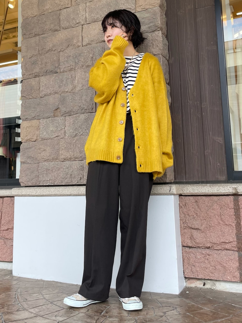 M様 C6529 カーディガンコーデ