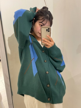 「CPCM」｜「アイテム（カーディガン/ボレロ）」を使った、Nanasaさん（レディース・155cm）の夏コーディネート