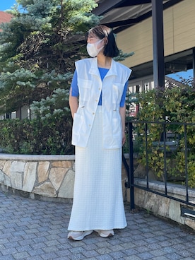 Nanasaさん(レディース・155cm)の夏コーディネート