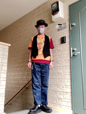 「Bailey（ベイリー）のアイテム」を使った、kenkenさん（メンズ・165cm）の夏コーディネート