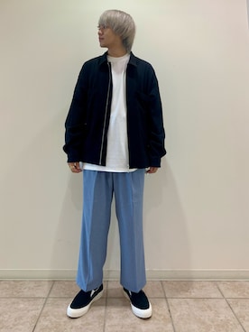 「CONVERSE（コンバース）のアイテム（スリッポン）」を使った、しゅんさん（メンズ・167cm）の夏コーディネート