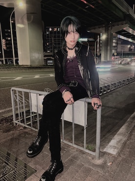 「古着好きな人と繋がりたい」｜ながしさん（メンズ・173cm）の秋コーディネート