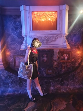 艾雪莉塵さん（レディース・153cm）の秋コーディネート