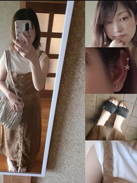 「アイテム（ワンピース/ドレス）」を使った、HITOMI61さん（レディース・157cm・30代）の冬コーディネート