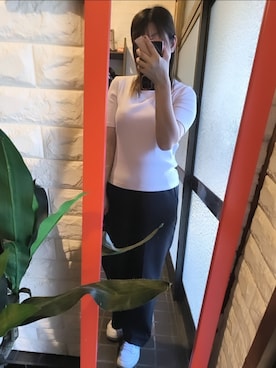 「残暑コーデ」｜HITOMI61さん（レディース・157cm）の秋コーディネート