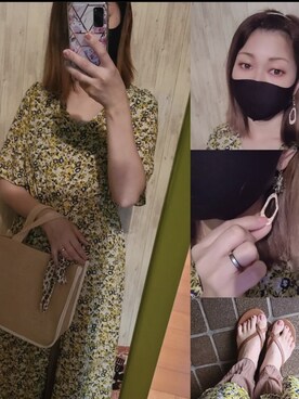 「アイテム（ワンピース/ドレス）」を使った、HITOMI61さん（レディース・157cm・30代）の冬コーディネート
