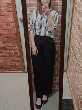 「フォロー、イイネ、お気に入り登録お願いします♡」｜「アイテム（パンプス）」を使った、HITOMI61さん（レディース・157cm）の春コーディネート