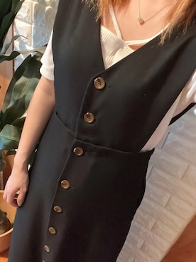 「アイテム（ワンピース/ドレス）」を使った、HITOMI61さん（レディース・157cm・30代）の秋コーディネート