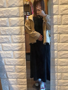 「アイテム（ワンピース/ドレス）」を使った、HITOMI61さん（レディース・157cm・30代）の秋コーディネート