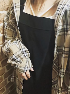 「アイテム（ワンピース/ドレス）」を使った、HITOMI61さん（レディース・157cm・30代）の秋コーディネート