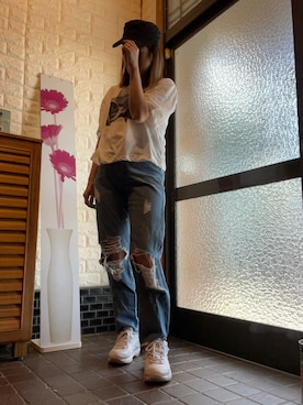 「激安コーデ」｜HITOMI61さん（レディース・157cm）の夏コーディネート