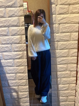 「小さい彼氏」｜HITOMI61さん（レディース・157cm）の秋コーディネート