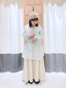 「秋冬コーデ」｜「アイテム（チュニック）」を使った、たにのさん（レディース・151cm）の秋コーディネート