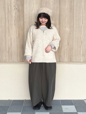 たにのさん（レディース・151cm）の冬コーディネート