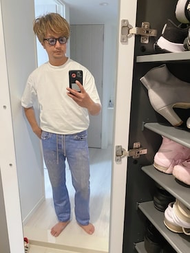 「KANEKO OPTICAL（カネコオプティカル）のアイテム」を使った、がん にいさん（メンズ・179cm）の春コーディネート