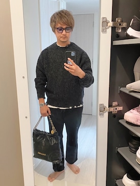 「アイテム（腕時計）」を使った、がん にいさん（メンズ・179cm・40代）の秋コーディネート