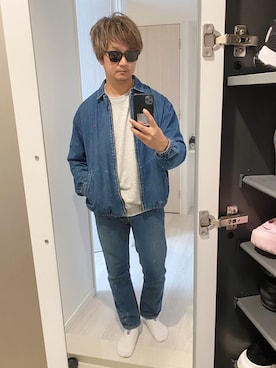 がん にいさん（骨格ストレート・メンズ・179cm）の秋コーディネート