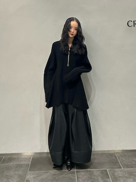 REINAさん（骨格ウェーブ・レディース・162cm）の秋コーディネート