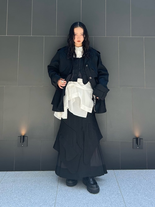 CURVE FLAP FIELD BUSTIER【セットアップ着用可能】 / カーブ