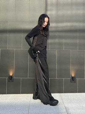 「アイテム（その他トップス）」を使った、REINAさん（レディース・162cm）の秋コーディネート