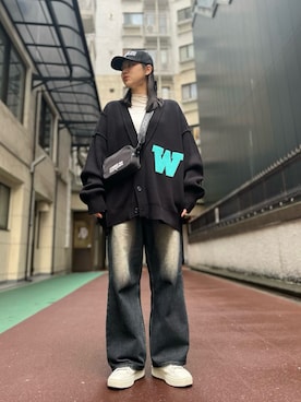 「L.H.P（エルエイチピー）のアイテム」を使った、ひきちさん（レディース・166cm）の冬コーディネート
