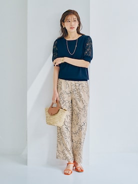nissen Ladies Modelsさん(レディース・166cm)の春コーディネート