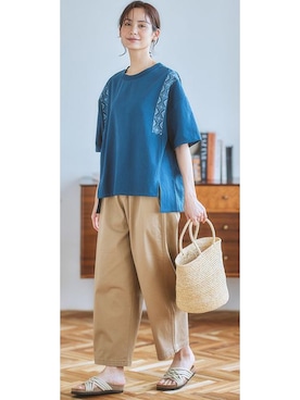 nissen Ladies Modelsさん（レディース・166cm）の春コーディネート