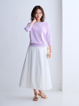nissen Ladies Modelsさん（レディース・168cm）の春コーディネート
