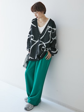 「首元ヌケ感」｜nissen Ladies Modelsさん（レディース・168cm）の秋コーディネート