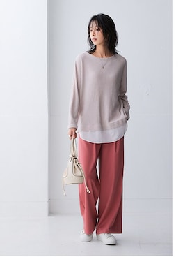 nissen Ladies Modelsさん（レディース・165cm）の冬コーディネート