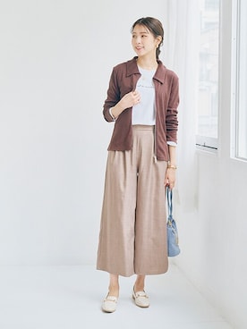 nissen Ladies Modelsさん（レディース・168cm）の冬コーディネート