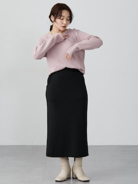 nissen Ladies Modelsさん(レディース・158cm)の冬コーディネート