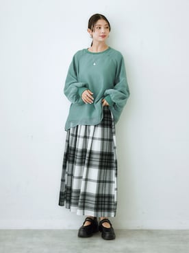 nissen Ladies Modelsさん（レディース・166cm）の冬コーディネート