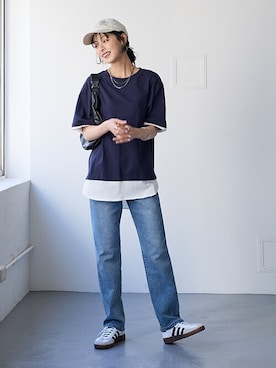 nissen Ladies Modelsさん（レディース・165cm）の春コーディネート