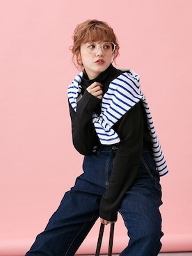 「フレンチカジュアル」｜nissen Ladies Modelsさん（レディース・160cm）の秋コーディネート