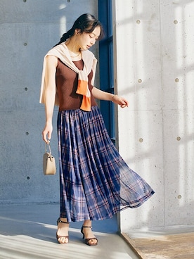 nissen Ladies Modelsさん（レディース・167cm）の春コーディネート