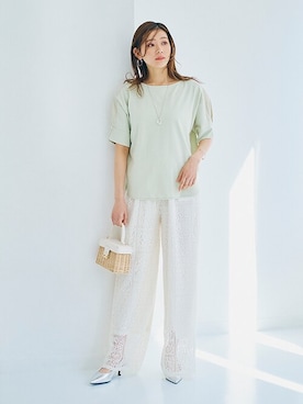 nissen Ladies Modelsさん(レディース・166cm)の春コーディネート