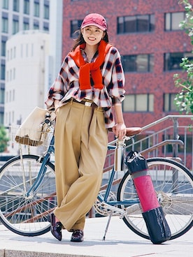 nissen Ladies Modelsさん（レディース・170cm）の秋コーディネート