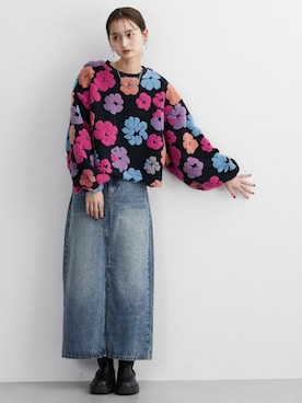 nissen Ladies Modelsさん（レディース・169cm）の秋コーディネート