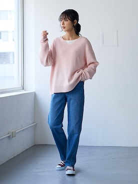 nissen Ladies Modelsさん（レディース・165cm）の冬コーディネート