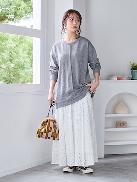 nissen Ladies Modelsさん（レディース・160cm）の冬コーディネート