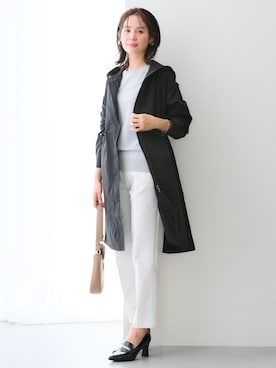 「nissen（ニッセン）のアイテム（ジャケット/アウター）」を使った、nissen Ladies Modelsさん（レディース・167cm）の冬コーディネート