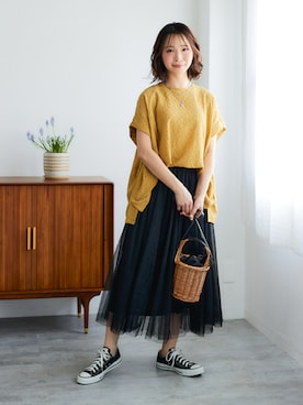 「pattok」｜nissen Ladies Modelsさん（レディース・164cm）の夏コーディネート